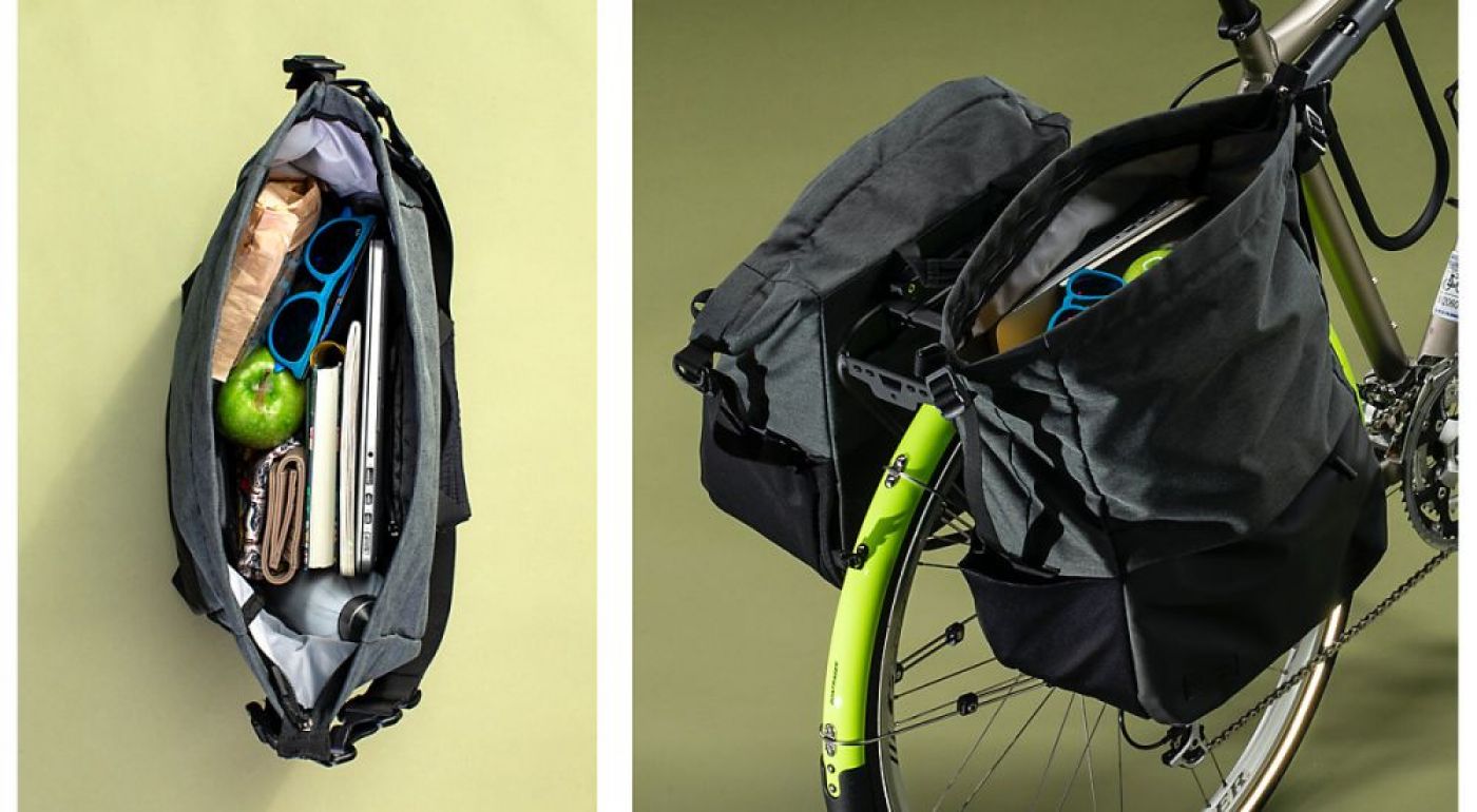 Prepara a tua bicicleta para levares as tuas coisas