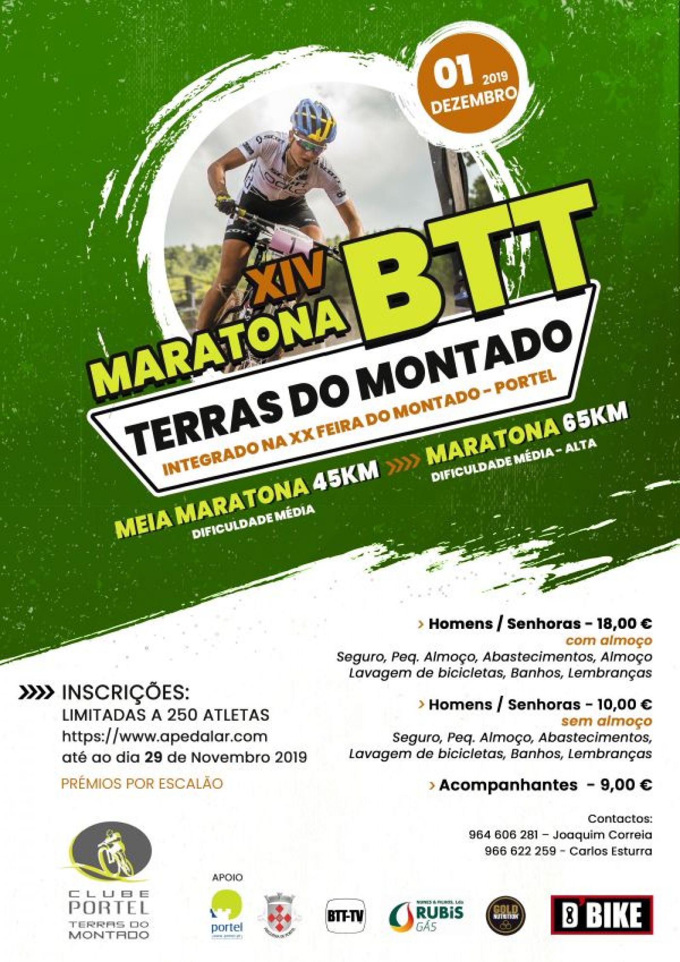 XIV Maratona BTT Terras do Montado - Portel 2019