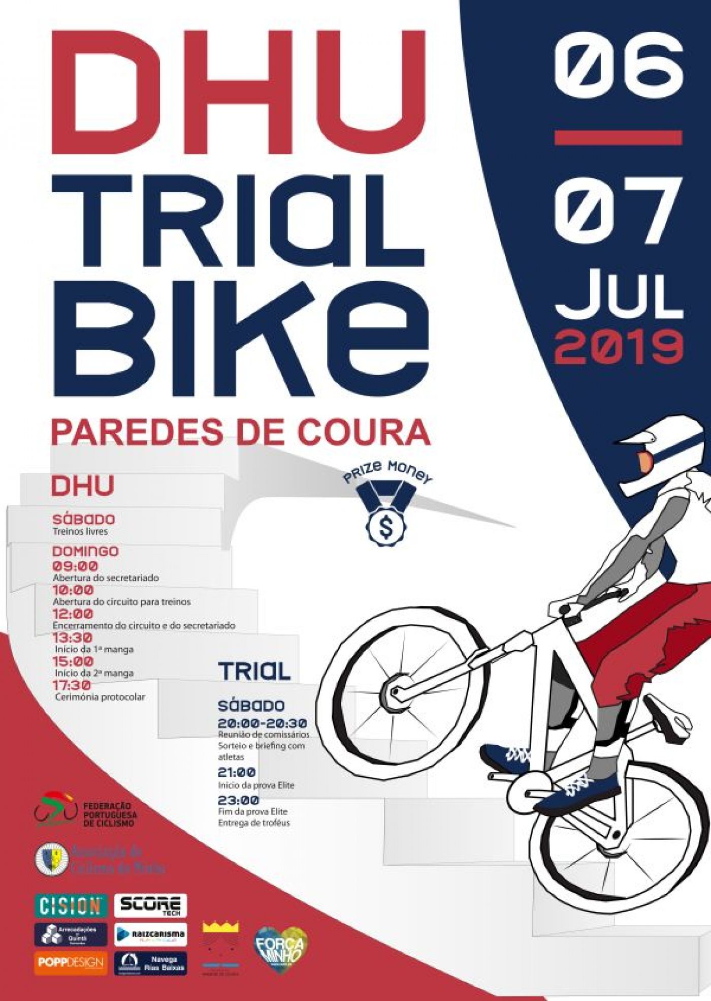 Downhill Urbano e Trial Bike em Paredes de Coura (6 e 7 de julho)